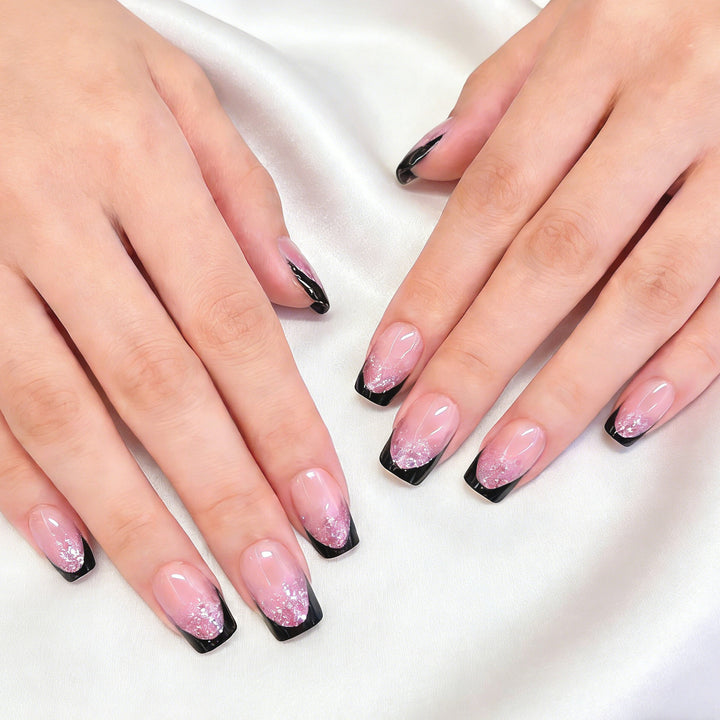 Sparkling Tip Press-On Nail Set Stornfield