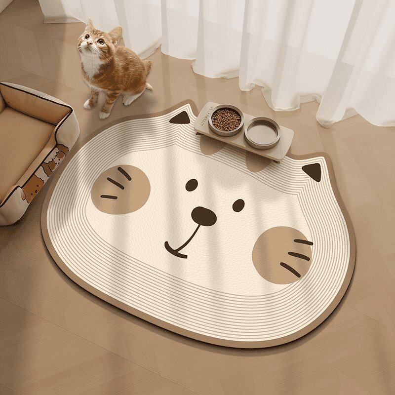 Cartoon Zebra Bath Mat for Bathrooms