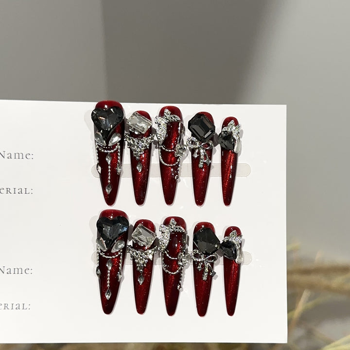 Glamorous Press-On Nail Set