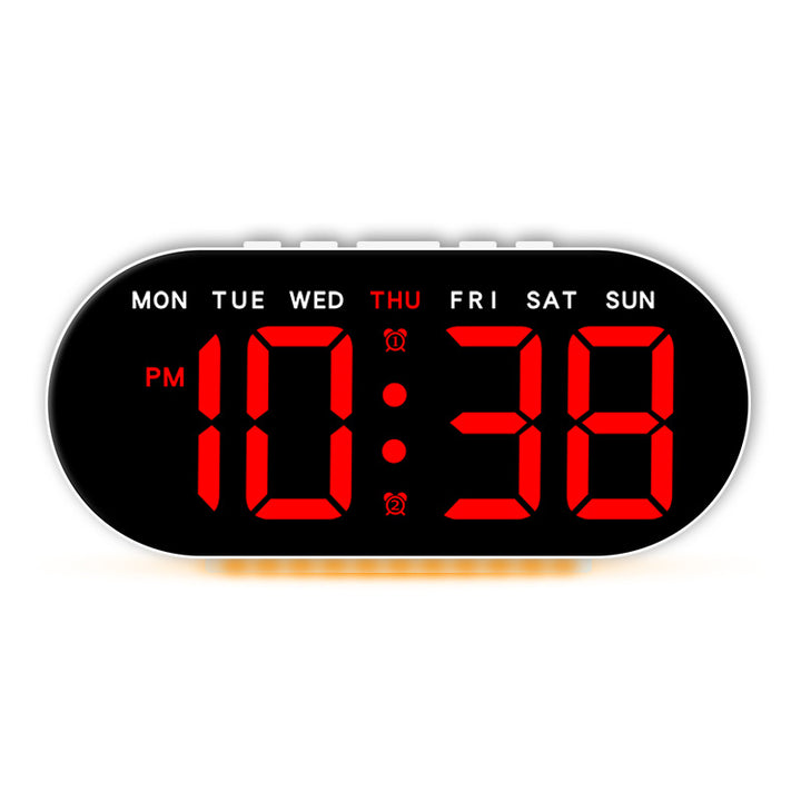 Digital Alarm Clock with Large LED Display and Temperature Display Stornfield