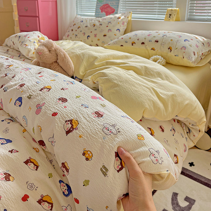 Soft Printed Bedding Set