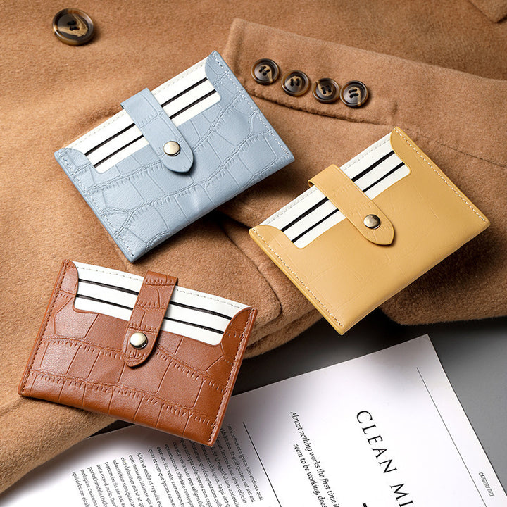 Faux Leather Card Holder Stornfield