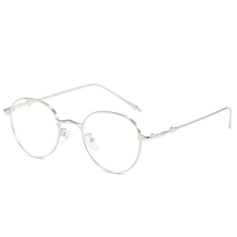 Ladies elegant round sunglasses with stylish metal frame Stornfield