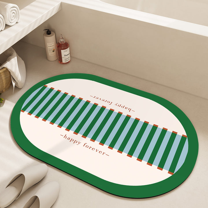 Cheerful Decorative Entrance Mat Stornfield