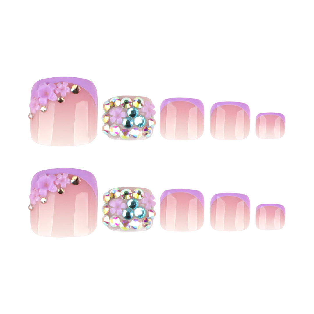 Artful nail design with elegant glitter accent Stornfield