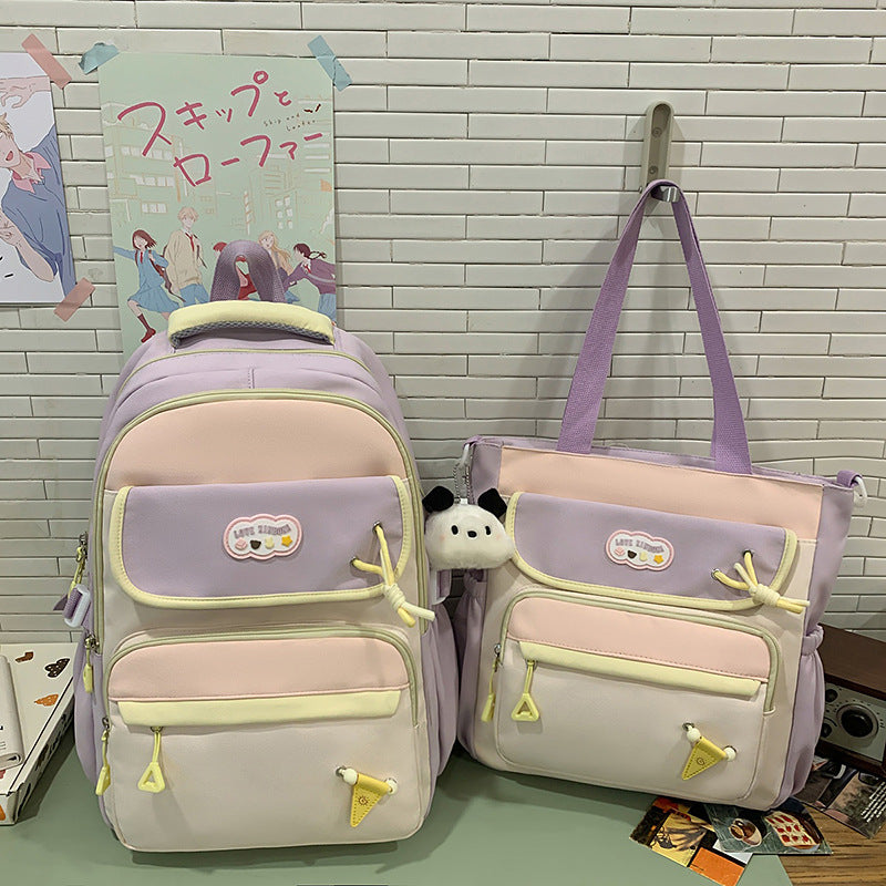 Multi-Functional Plush School Backpack Stornfield