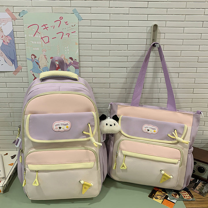 Multi-Functional Plush School Backpack Stornfield