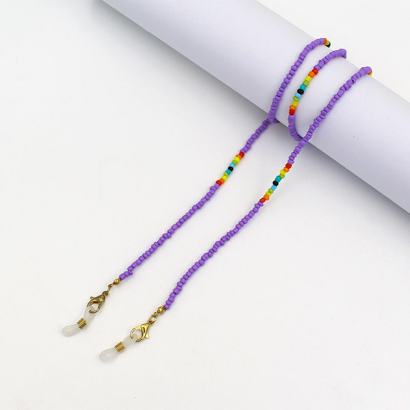 Colorful Beaded Eyewear Holder Chain Stornfield