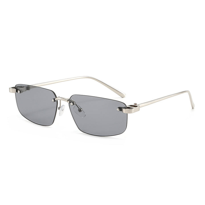 Ladies fashionable rectangular sunglasses with minimalist frame Stornfield