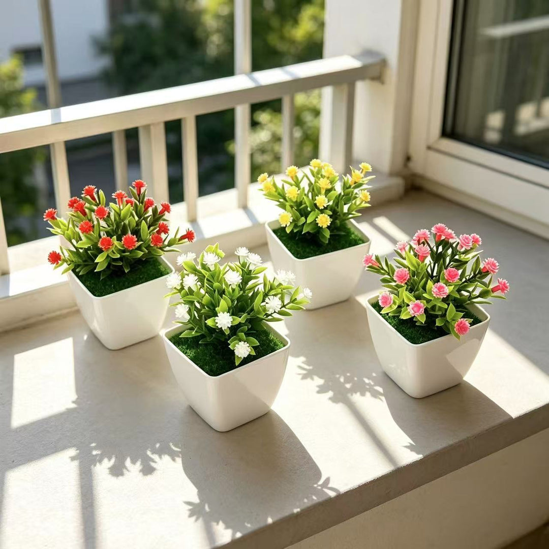 Artificial Flower Arrangement for Home Decor and Indoor Display