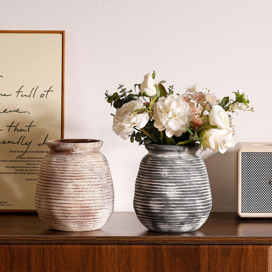 Elegant Artificial Flower Pot Stornfield