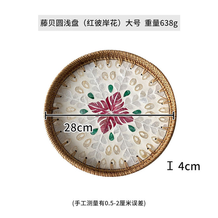 Women's Round Mosaic Serving Platter Stornfield