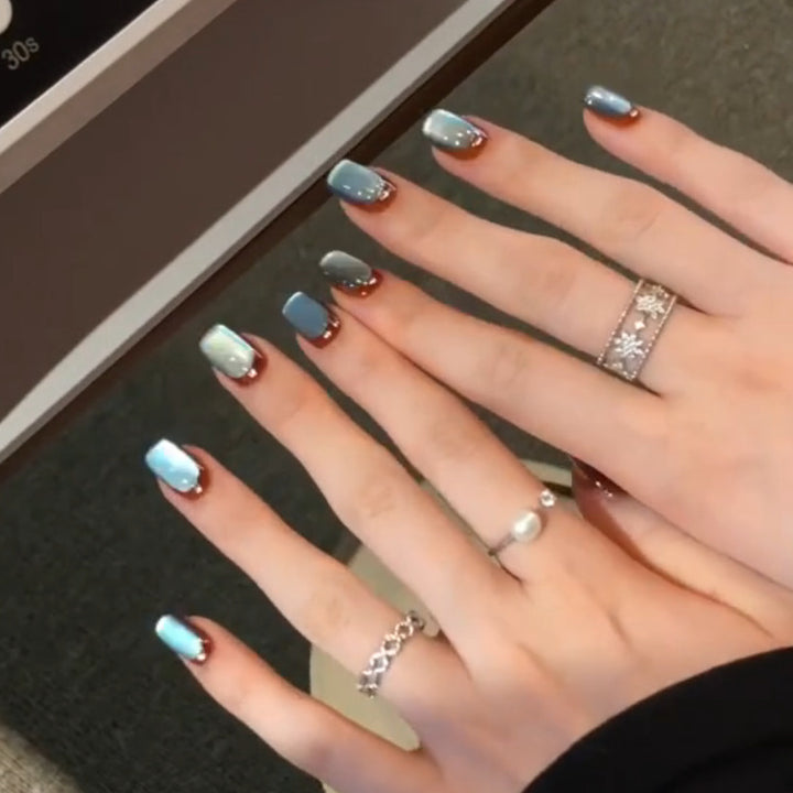 Creative Nail Tips with Shine Effects Stornfield