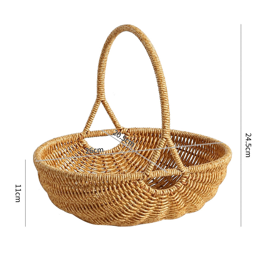 Handwoven Decorative Carrying Basket Stornfield