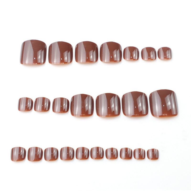 Premium Press-On Toenail Set Stornfield