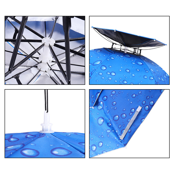 Women’s innovative head folding umbrella Stornfield