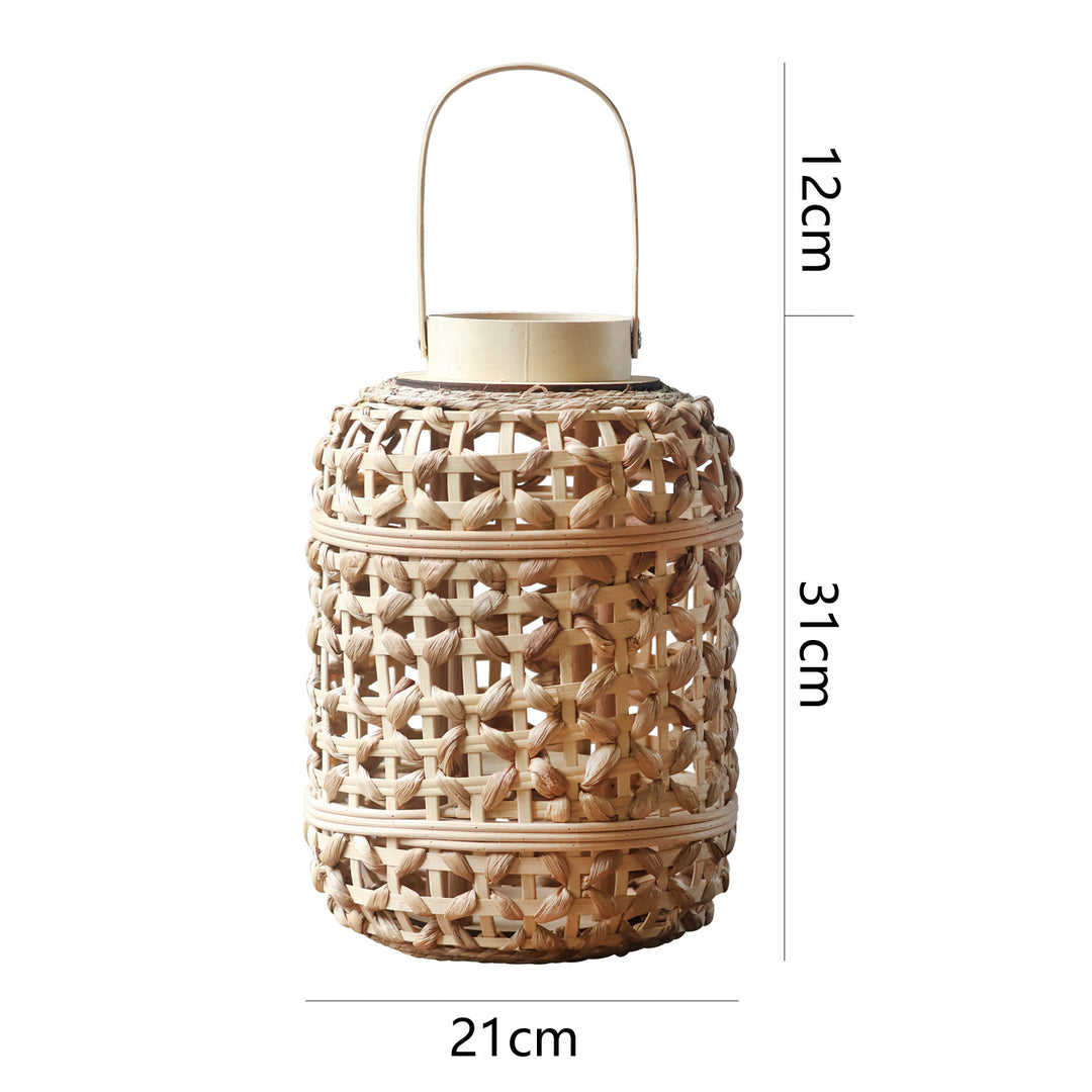Decorative Rattan Lantern Stornfield