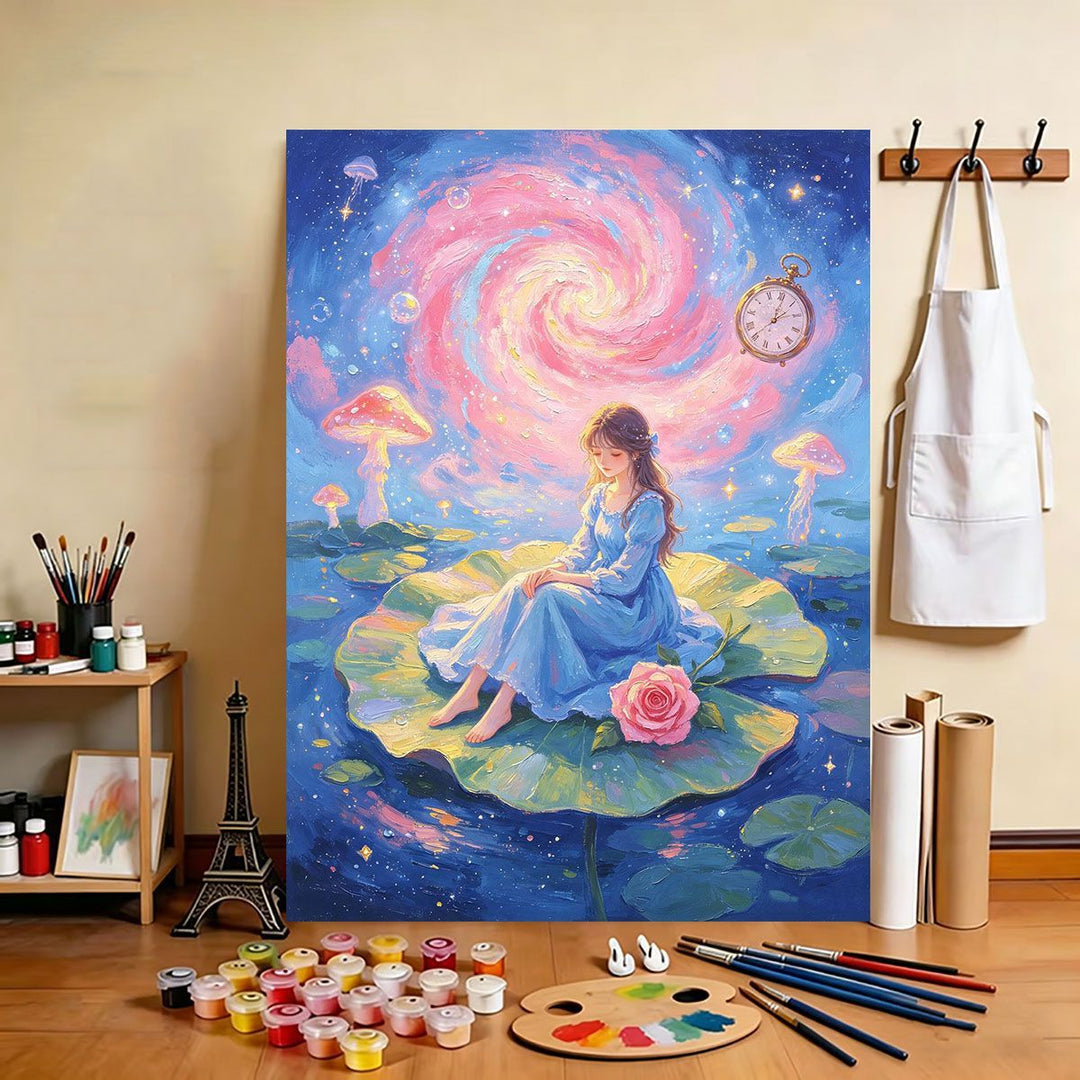 Dreamy Celestial Painting Canvas Art Stornfield