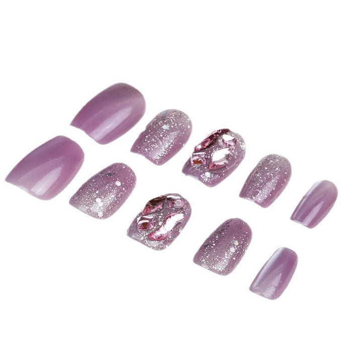 Decorative Glitter Press-On Nail Tips Stornfield