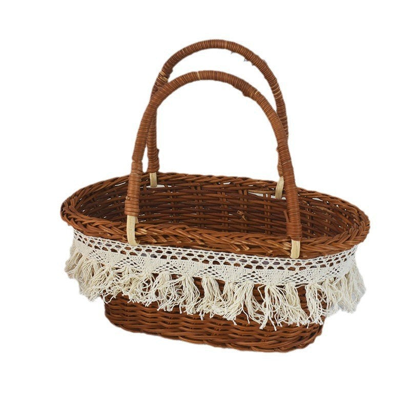 Stylish Wicker Picnic Basket Stornfield