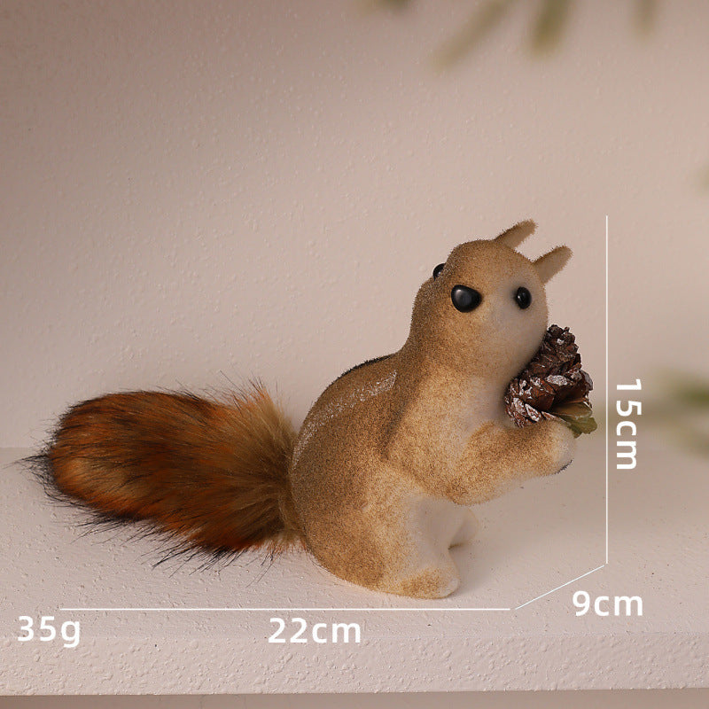 Cute decoration figure with squirrel motif Stornfield