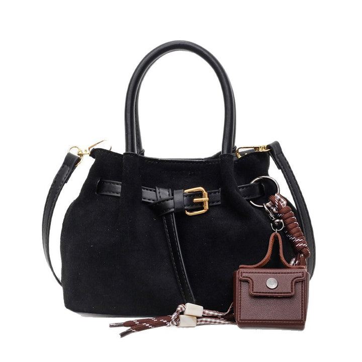 Elegant Suede Handheld Bag Stornfield
