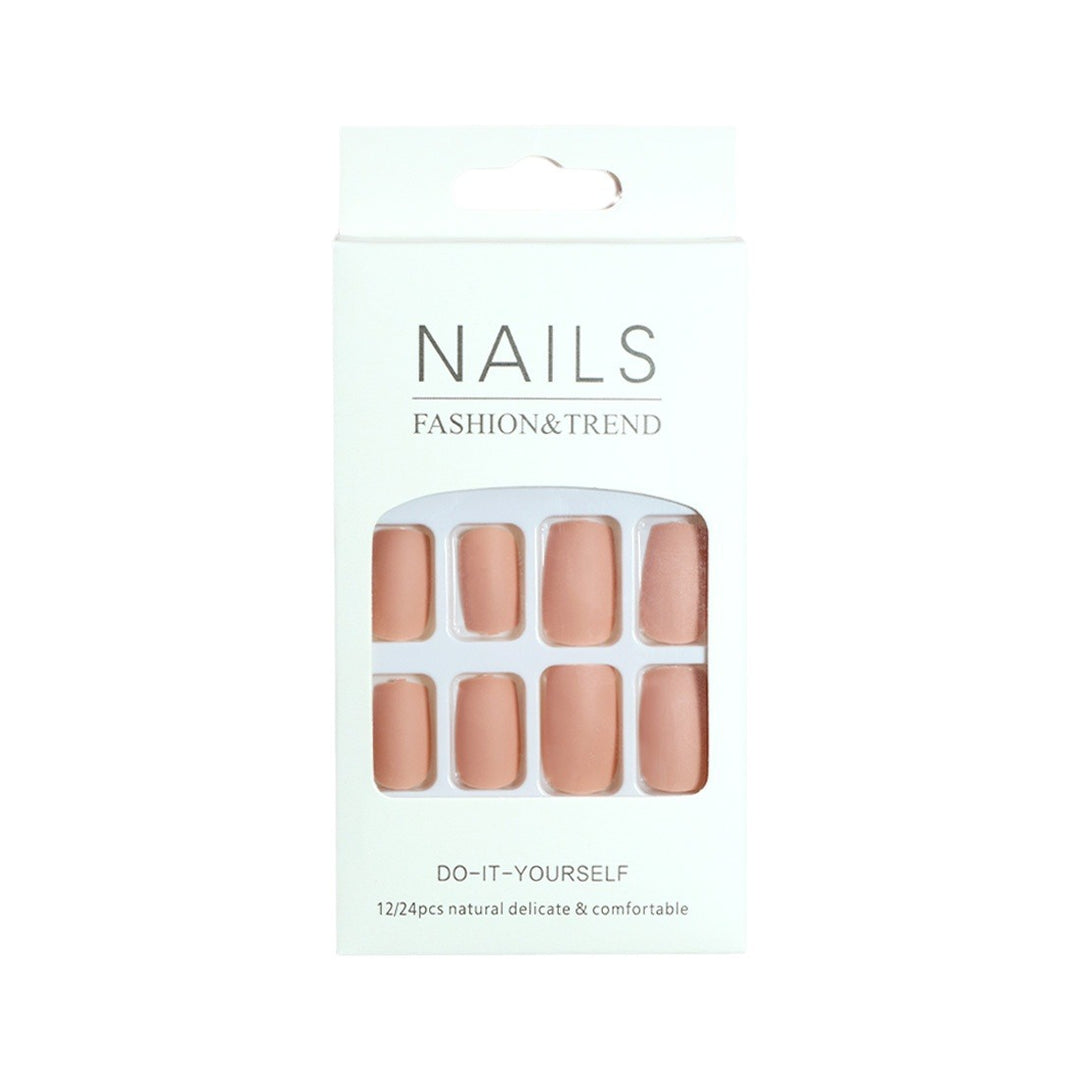 Reusable Matte Press-On Nail Set Stornfield