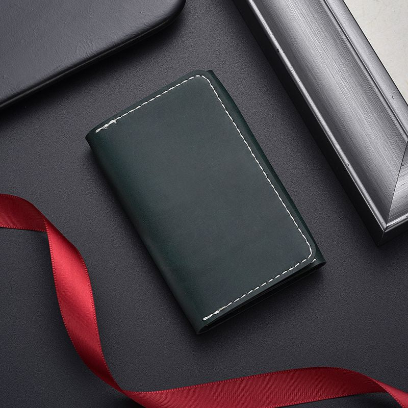 Premium Leather Minimalist Passport Holder Stornfield