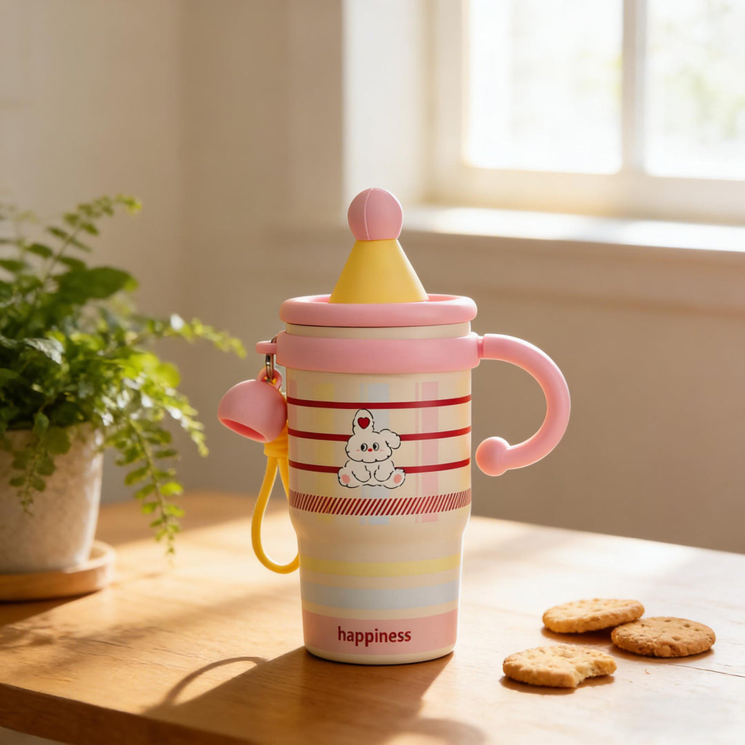 Ladies colorful and creative drinking cups with lid Stornfield