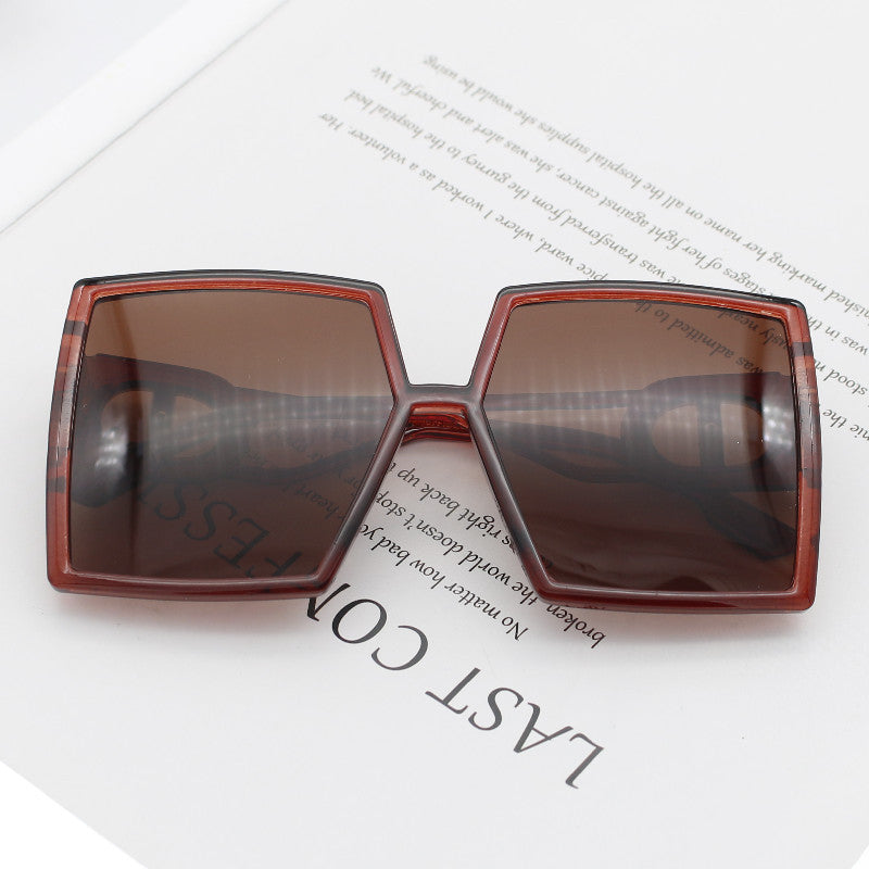 Women's square sunglasses with luxurious frame Stornfield