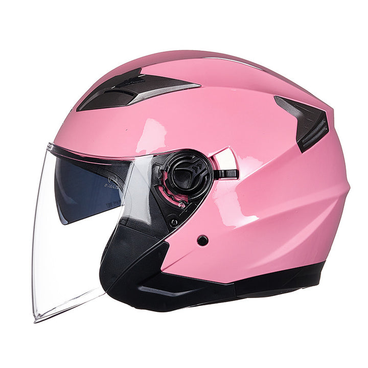 Full-Face Motorcycle Helmet with Integrated Visor Stornfield