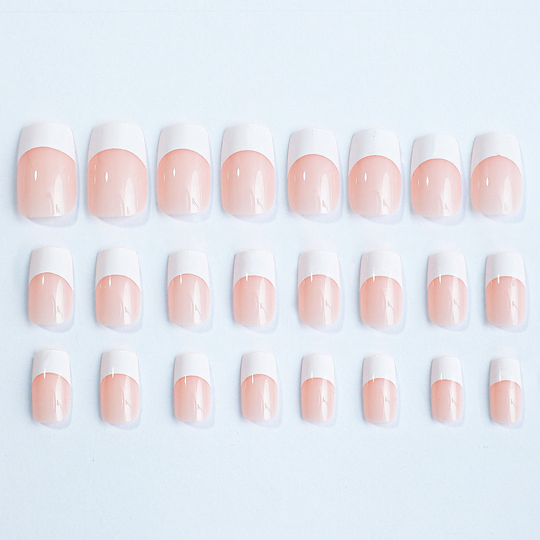 French Tip Press-On Nail Set Stornfield