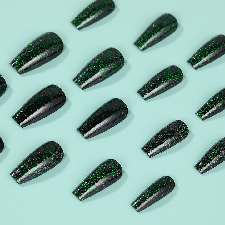 Glamorous Glitter Artificial Nails Stornfield