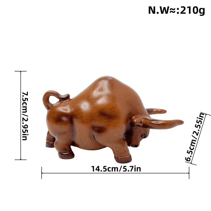 Decorative bull figure made of high-quality resin Stornfield