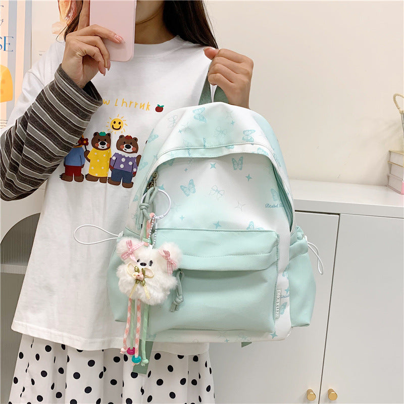 Butterfly Print Backpack Stornfield