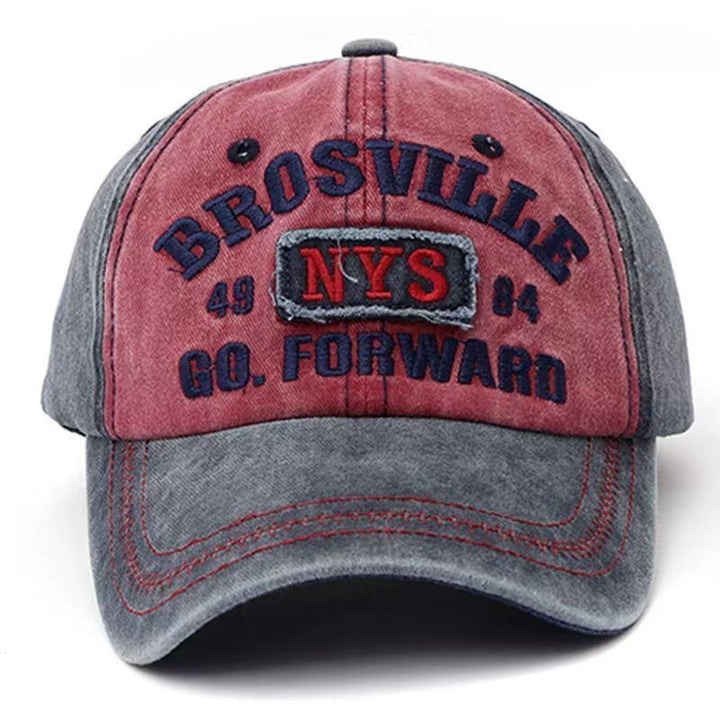Men's Distressed Vintage-Inspired Baseball Cap Stornfield