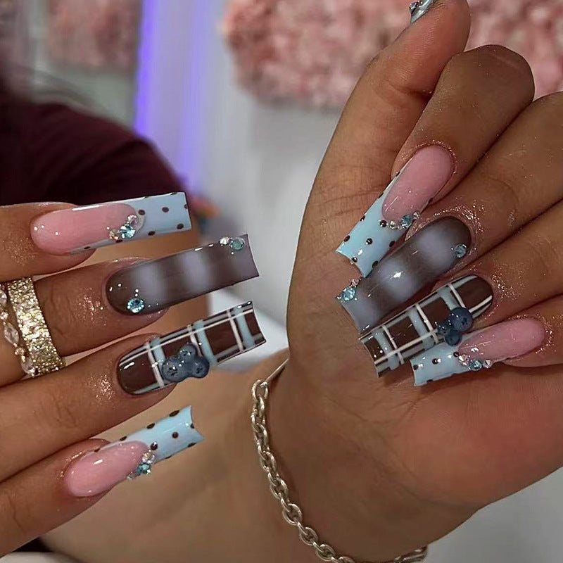 Decorative Press-On Nail Tips Set Stornfield