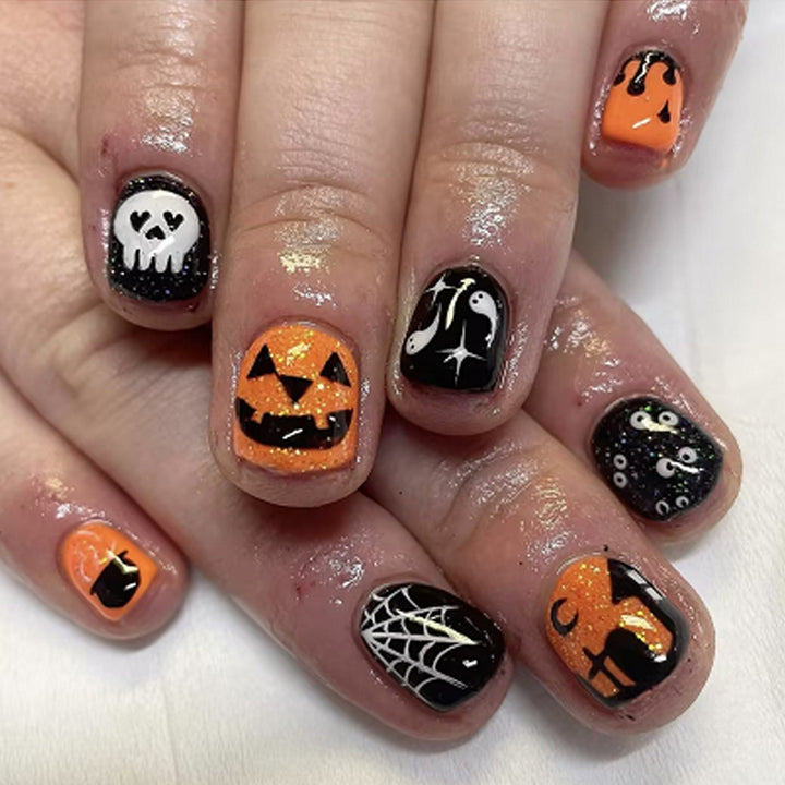 Whimsical Halloween Nail Art Set Stornfield