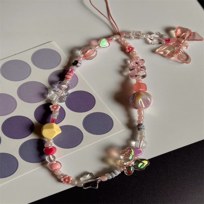 Unique Beaded Charm Phone Lanyard Stornfield