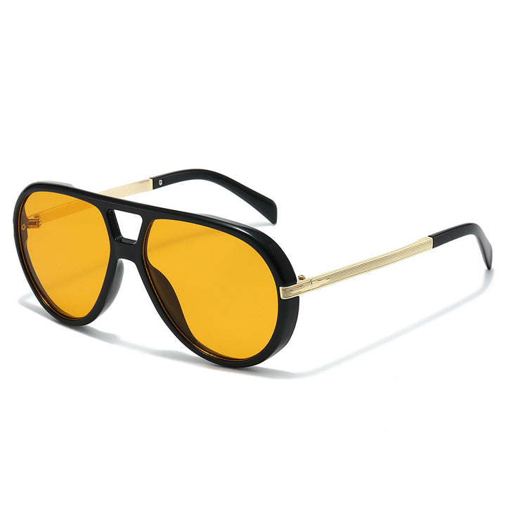 Oversized Aviator-Style Sunglasses Stornfield