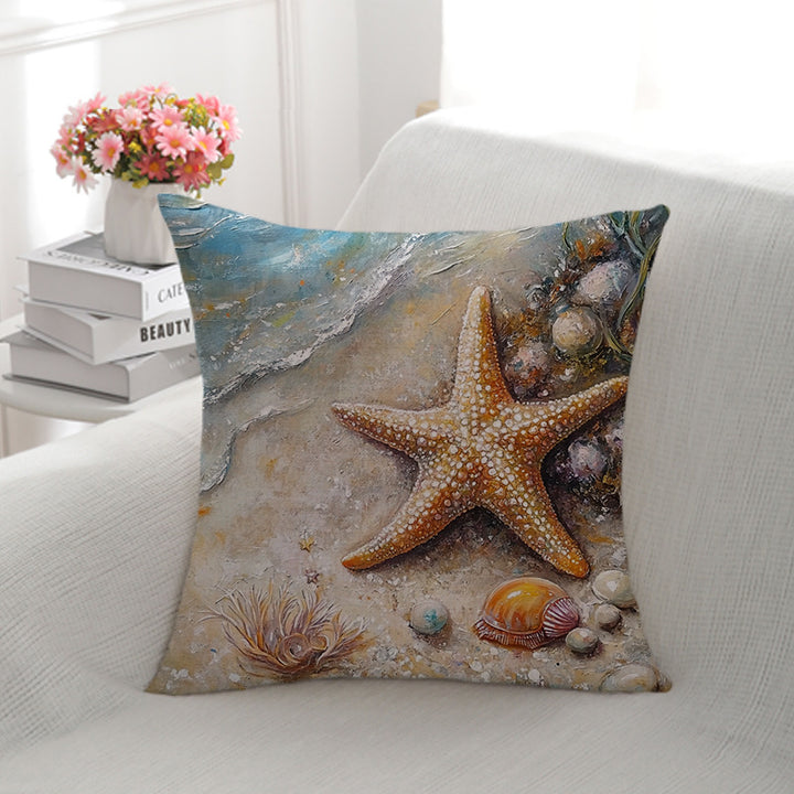Coastal Themed Decorative Cushion