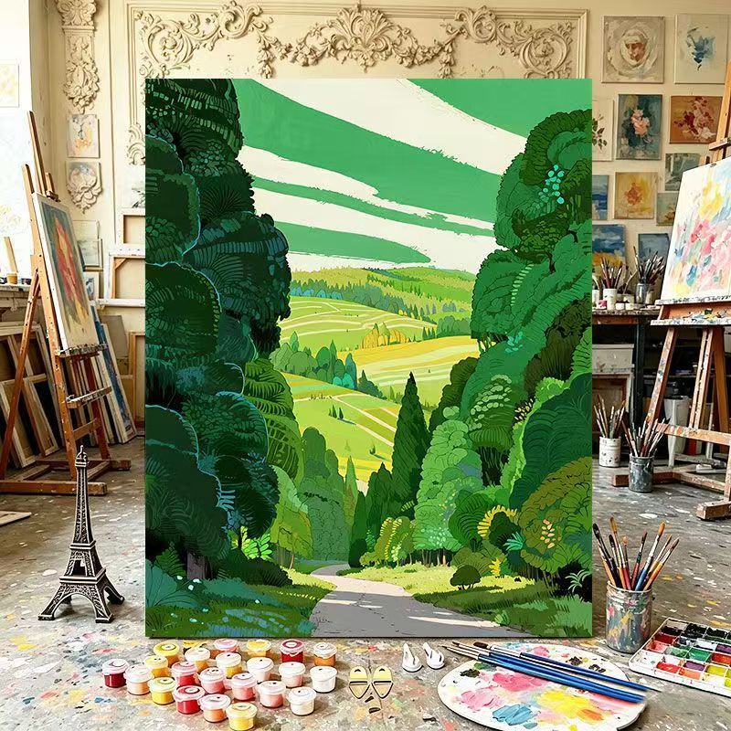 Scenic Nature Landscape Canvas Art Stornfield