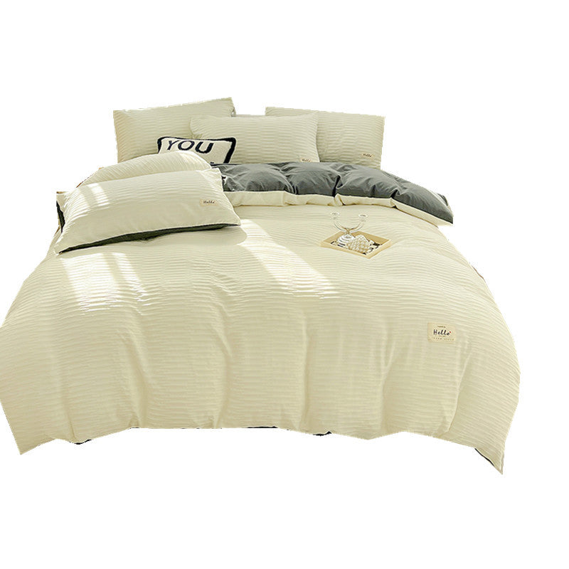 Luxurious Textured Bedding Set