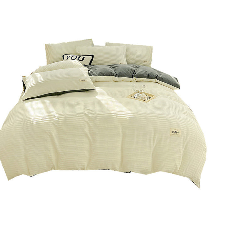 Luxurious Textured Bedding Set