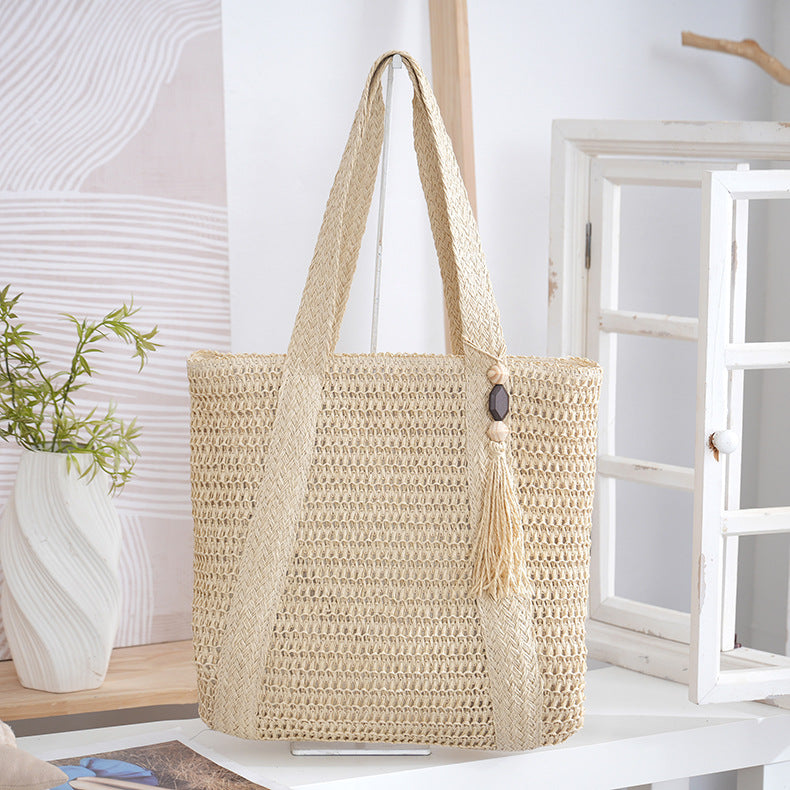 Spacious Braided Tote Bag Stornfield