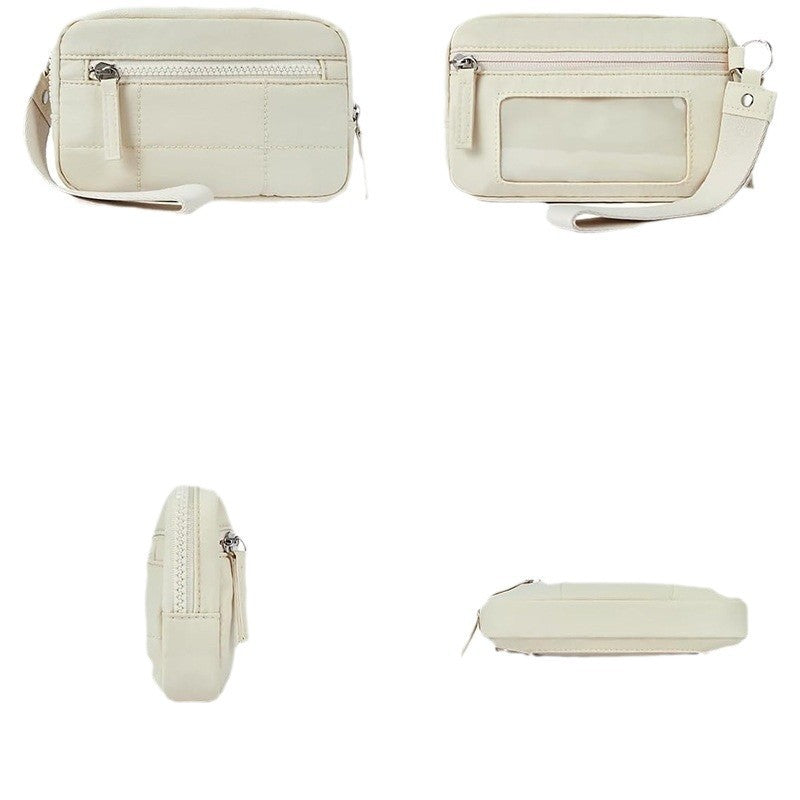 Practical wrist bag with zipper pockets Stornfield