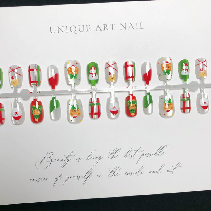 Themed Decorative Press-On Nail Collection
