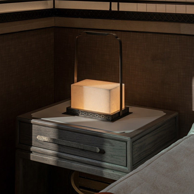 Modern Alabaster Table Lamp