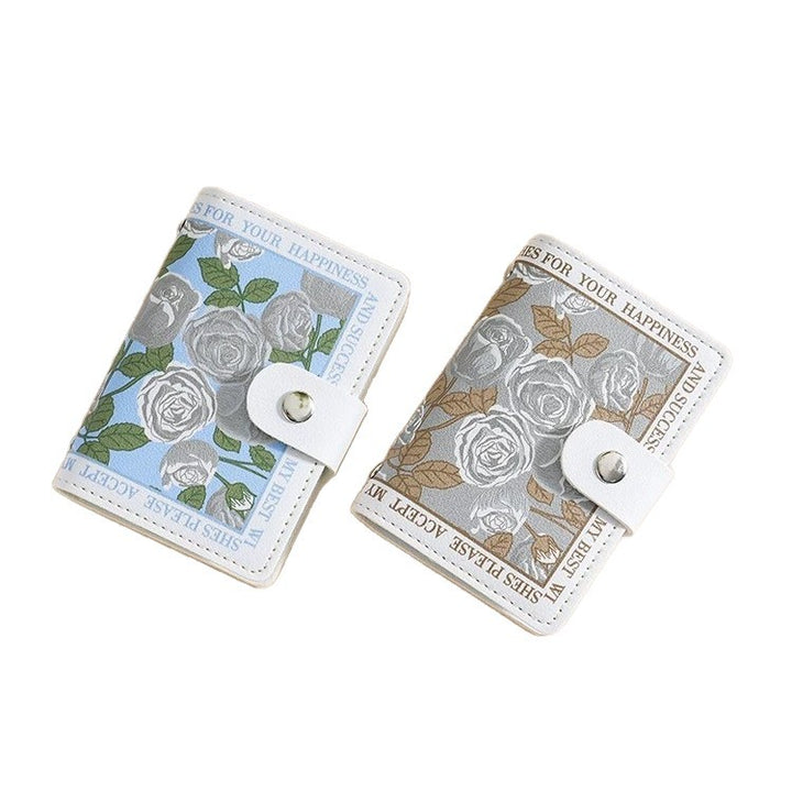 Elegant Rose Print Wallet Stornfield