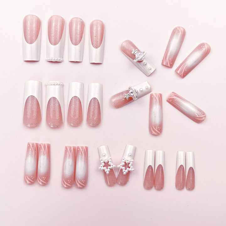 Glamorous Decorative Press-On Nail Art Stornfield